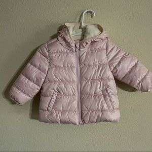 Old navy outdoor jacket pink 18-24months pink